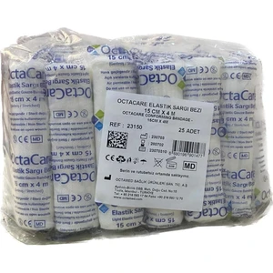 Elastik Sargı Bezi 15 cm x 4 M 25 Adet.