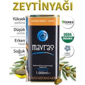 Natürel Birinci Zeytinyağı 1 Lt Soğuk Sıkım