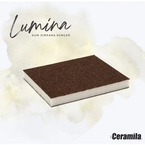 Glitz Ceramila Lumina 3013 Zımpara 36 Kum Sünger 120*98*13MM Kırmızı