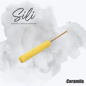 Glitz Ceramila Sili 3023 Çubuklu Rötuş Süngeri Ø13*90MM