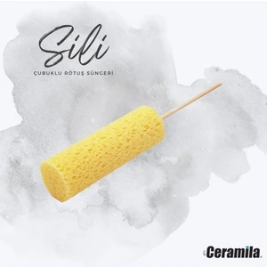 Glitz Ceramila Sili 3025 Çubuklu Rötuş Süngeri Ø30*90MM