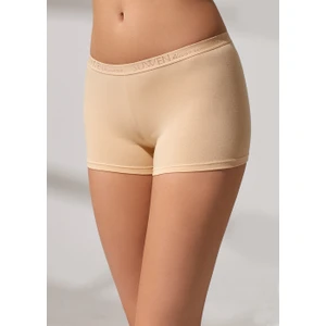 Soft Touch Cotton Şort Külot - Ten Rengi