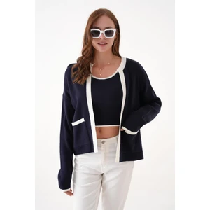 Kadın Triko Bluz & Hırka Ikili Takım