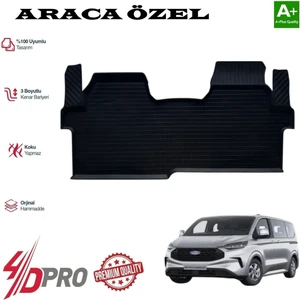 Tourneo Custom Kısa Şase 4d Havuzlu Kavuçuk Paspas 2025 2026 2027