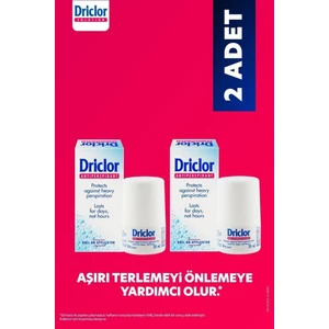 Driclor Roll-On 20 ml 2 Adet