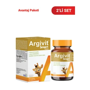 Smart Tablet 30 Tablet 2'li Paket - Fosfatidilserin, Kolin, L-Arginin, Multivitamin ve Multimineral