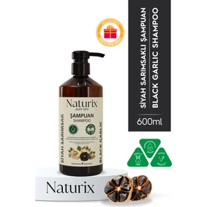 600 ml Siyah Sarımsaklı Saç Şampuanı