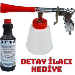Oto Yıkamanın Favorisi Detay Temizlik Tabancası Bilyeli Tornador - Detay Temizlik Ilacı Hediye