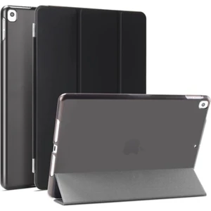 Apple iPad 10.2 2021 8. Nesil Kılıf Pu Deri Ön Arka Tam Koruma Standlı Katlanabilir Uyku Modlu Smart Kapak