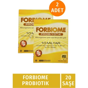 ASF Store Forbiome Probiyotik 20 Saşe 2 Adet