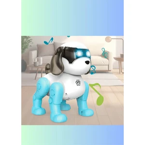 Işıklı Müzikli Kuyruk Sallayan Pilli Sevimli Robot Köpek