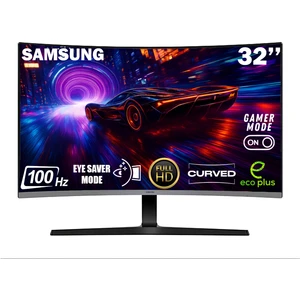 Essential S3 S39GD 32" FHD (HDMI+VGA) Kavisli LCD Monitör LS32D390GAUXUF