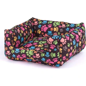 Desenli Kedi-Köpek Yatağı, Küçük Irk Köpek Yatağı, Yumuşak Kedi Yatağı, Köpek Yatağı Minder 45X50X22 cm