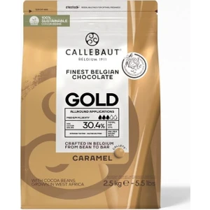 Gold Karamel Kuvertür Drop Çikolata 2.5 Kg