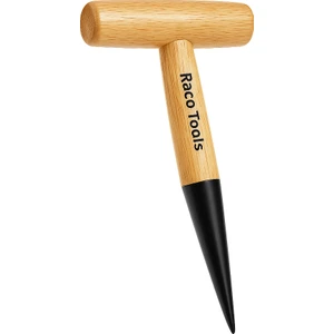 Raco Tools Ahşap Saplı Bahçe Dikim Şişi – Dayanıklı Uçlu Fidancı Kazığı