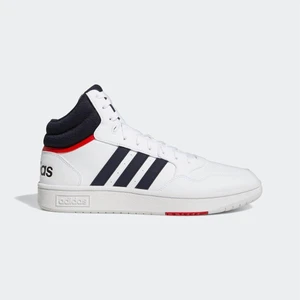 ADİDAS HOOPS 3.0 MID GY5543 Unisex FTWWHT/LEGINK/VIVRED Basketbol Ayakkabısı