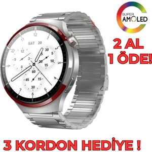 Sanal Ticaretiniz Watch HW10 Pro 3 Kordonlu Akıllı Saat
