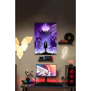Solo Leveling Temalı Hd Metal Tablo Poster