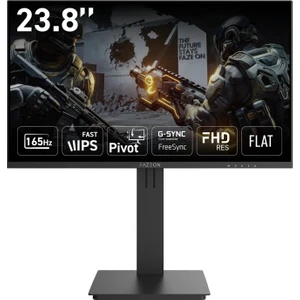 X24F166P 24" 165Hz 5ms IPS Fhd HDMI + Dp Pıvot Gaming Monitör