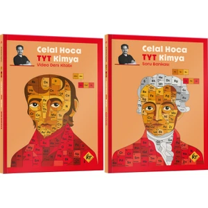 Celal Hoca Tyt Kimya Video Ders Kitabı ve Soru Bankası Seti Kr Akademi Yayınları