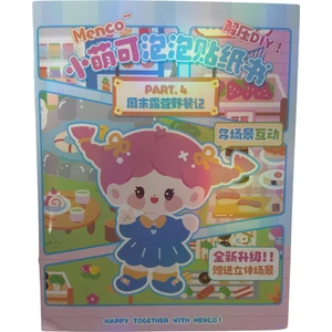 Menco 3 Boyutlu Maket Stıcker Kitabı- 4 Model - (Adet)