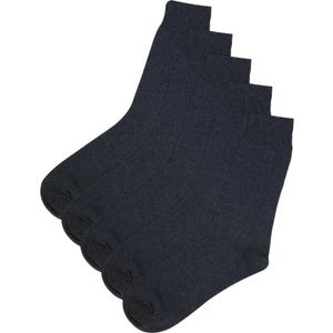 5'li Lacivert Klasik Erkek Çorap