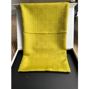 Vavscarfs G Desen Jakar Eşarp Yağ Yeşili