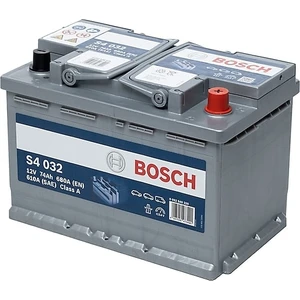 74 Amper 12 Volt Bosch Akü - Binek Araç Için Uygun - 2025 Üretim