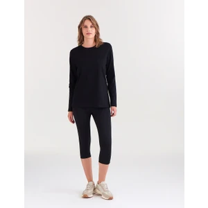 Marks & Spencer Saf Pamuklu Uzun Kollu T-Shirt