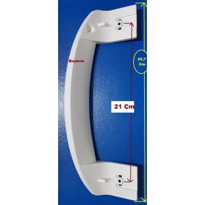 Beko  Buzdolabı Kapı Kolu Beyaz  Buzdolabı Kol