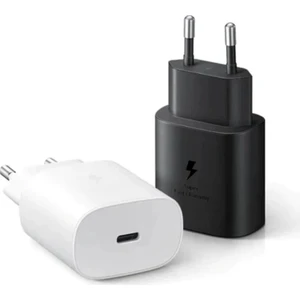 25W (Watt)Samsung Uyumlu Usb-C Hızlı Şarj Başlığı Adaptör