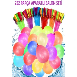 222 Parça Oyuncak Su Doldurma Aparatlı Su Balonu Parti Eğlence Dış Mekan Oyuncağı