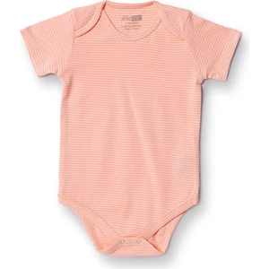 Hellobaby Erkek Bebek Kısa Kol Body Çıtçıtlı Zarf Yaka Kısa Kol