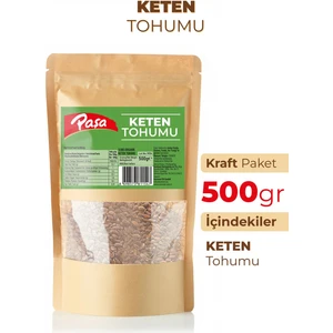 Keten Tohumu 500 gr – Yüksek Lifli ve Omega-3 Kaynağı