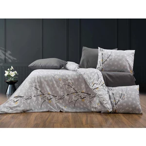 Lüks Dayanıklı Yumuşak Pamuklu Çift Kişilik Nevresim Takımı Seti + Lastikli Çarşaf +2 Yastık Kılıflı