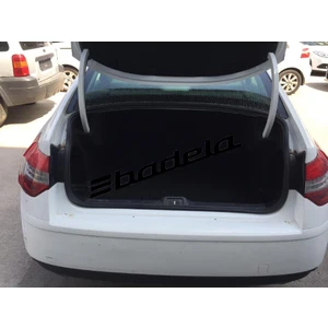 2012 Citroen C5 Sedan 3D Kauçuk Bagaj Havuzu