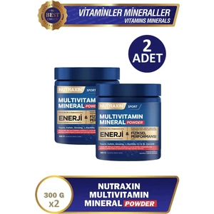 Multivitamin Mineral Powder 300 gr 2 Adet