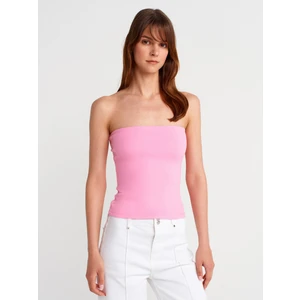 21103 Straplez Top-Pembe
