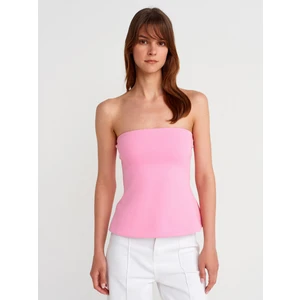 31860 Straplez Top-Pembe