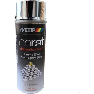 Carat Krom Efekt Akrilik Sprey Boya 400ml.