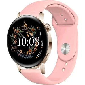 Huawei Watch Gt3 Elegant 42MM Akıllı Saat Uyumlu Spor Silikon Kordon