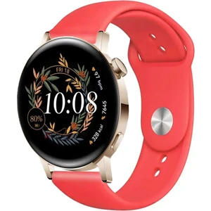 Huawei Watch Gt3 Elegant 42MM Akıllı Saat Uyumlu Spor Silikon Kordon