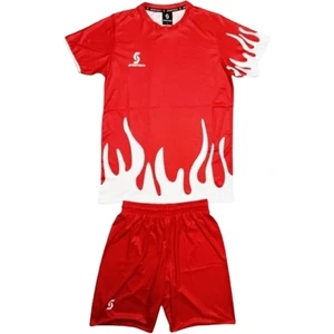 Kırmızı Alevli Antrenman Takımı R0123 (Tek Kelime Isim Yazılır)
