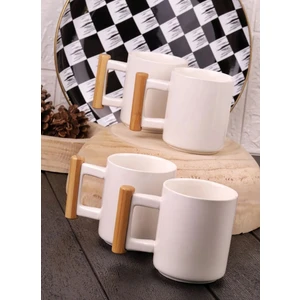 Aron 4lü Porselen Kupa