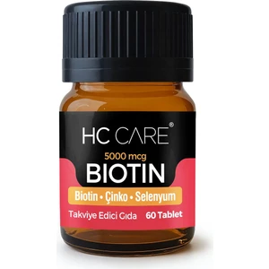 Hc Care Saç Vitamini 60 Tablet - Biotin, Çinko, Selenyum
