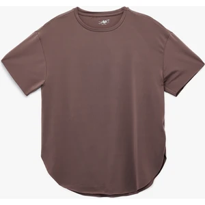 Kısa Kollu Bisiklet Yaka Basic Tişört