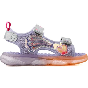 Can Bebe Işıklı Phylon Sandalet Lila