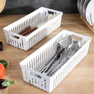 2'li Modüler Kaşıklık Seti - Mutfak Düzenleyici Çekmece Içi Organizer Bıçaklık Kepçelik Beyaz