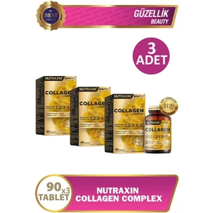 Collagen Complex Tip 1-2-3-5-10 3120 Mg 90 Tablet 3 Adet