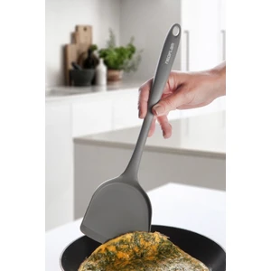 Silikon Geniş Spatula Gri